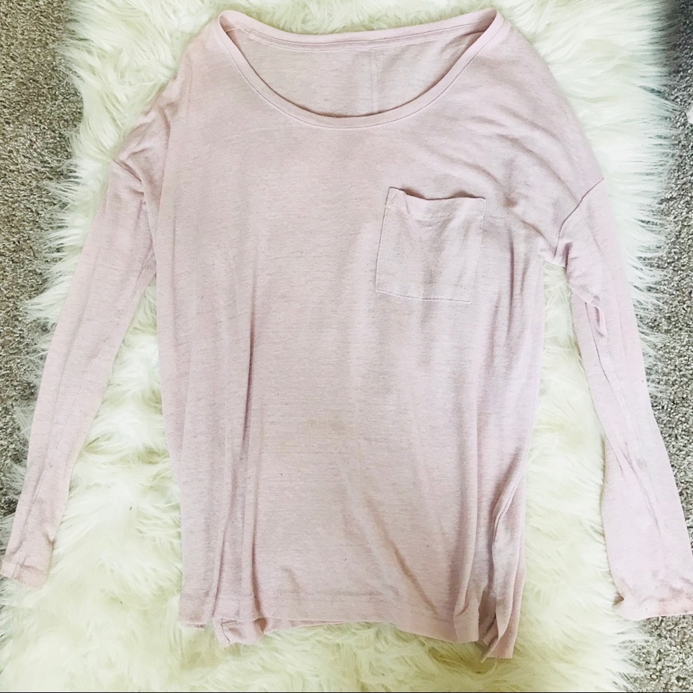 Blush Relaxed Fit Long Sleeve